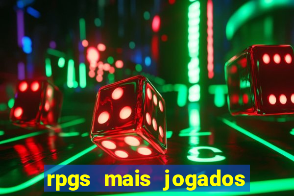 rpgs mais jogados do mundo